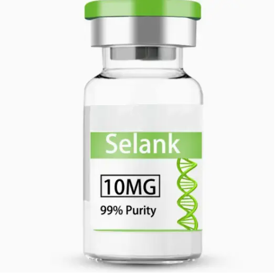 Shop High Stability Selank Peptide Raw Powder for Scientific Research-Detailed Image 1